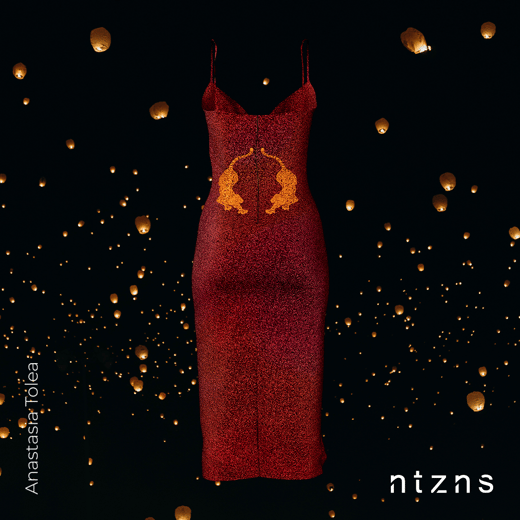 RedTigerDress_back